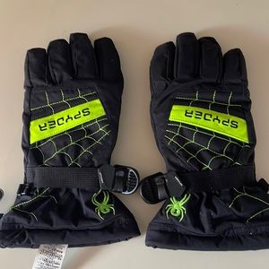 Boys spyder gloves